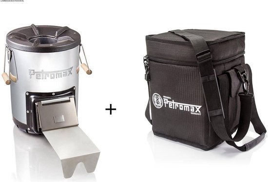 Petromax Rocket stove rf33 + Opberg-tas voor Petromax RF33 Rocket Stove van Petromax