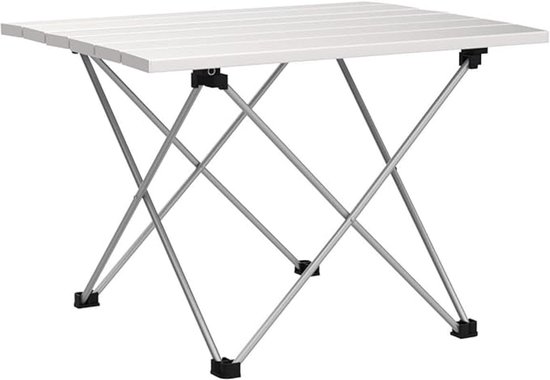 Picknicktafel Campingtafel inklapbaar in aluminium,Wandeltafel Balkontafel ‎55 x 41 x 40 cm van $