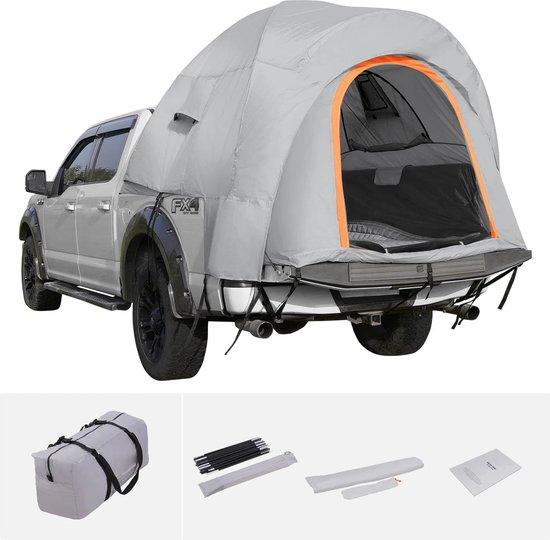 Pickup Truck Tent - Tent - Strandtent - Kampeertent - Waterdicht - PU2000mm Dubbele Laag - Geschikt voor 2-3 Personen - voor Kamperen Reizen Activiteiten van Merkloos