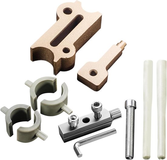Pijp Reparatie Kit - Loodgieters Gereedschap Lekkage Dichter - Leidingen Herstellen - Vierstaps Werkwijze - 7.5 cm - Grijs