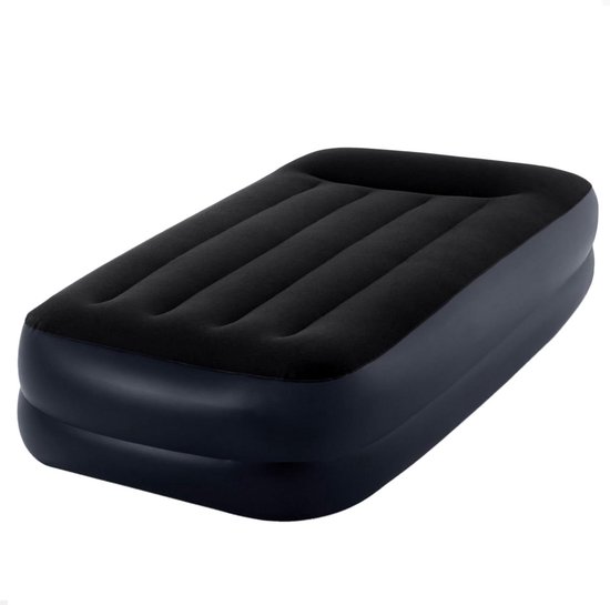 Pillow Rest Raised Luchtbed 1-Persoons 99cm x 191cm x 42cm met Ingebouwde pomp van Merkloos