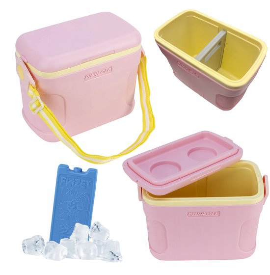 Pinnacle Koeltas 8L Roze met 2 Koelelementen - Compact & Stijlvol van Pinnacle.