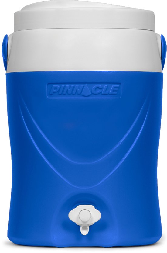 Pinnacle Platino 2 Gallon - Geïsoleerde Drankdispenser / Drankkoeler met kraantje - 8 Liter - Blauw van Pinnacle