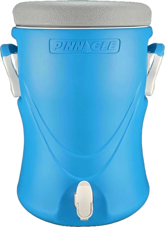 Pinnacle Platino 3 Gallon - Geïsoleerde Drankdispenser / Drankkoeler met kraantje - 12 Liter - Hydra Blauw van Pinnacle.