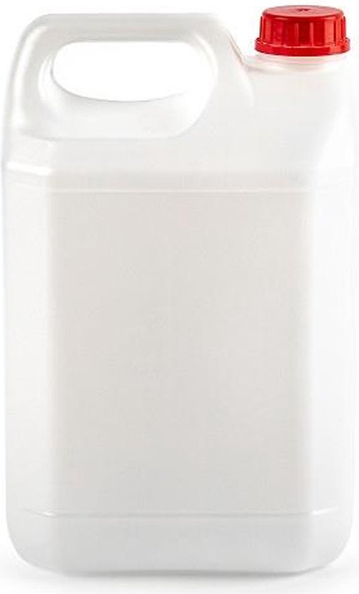 PlasticForte Jerrycan voor water/vloeistoffen - 5 liter - Kunststof - met draaidop - 13 x 18 x 29 cm - Camping van Plasticforte