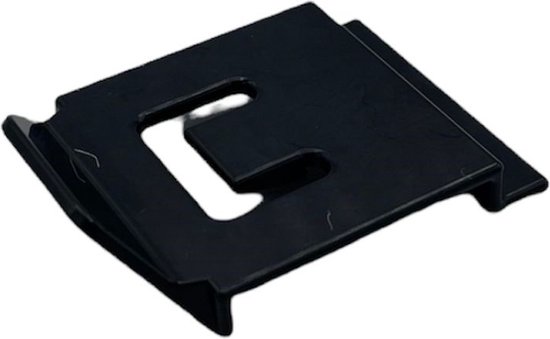 Plisse hordeur clip Zwart van Bruynzeel