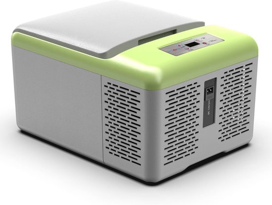Ploutos® Compressor Koelbox - Koelbox Elektrisch - Compacte Mini Koelkast - Grijs - 32cm x 43cm x 26cm