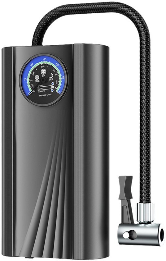 [Plug-in automodel] Kleine draagbare autoluchtpomp, elektrische bandenpomp voor auto's van Merkloos