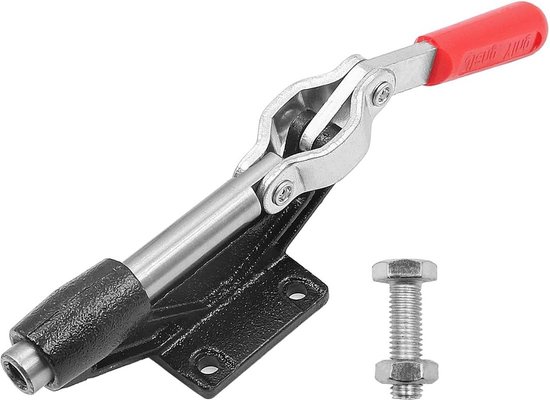 Plunjer Stroke Klemmen - Metalen Push Pull Toggle Klemmen - Rechte Lijn Actie - 60mm 680Kg - Heavy Duty Klemgereedschap - Houtbewerking Metaalbewerking - Lassen Industriële Toepassingen DIY van Koch Media