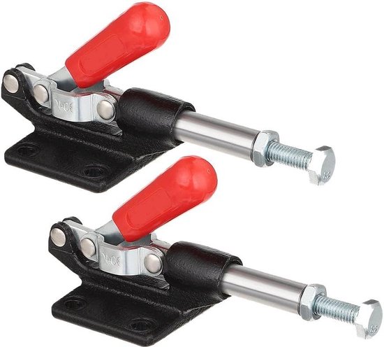 Plunjer Stroke Metalen Push Pull Toggle Klemmen - Set van 2, Rechte Lijn Actie, 32mm 227Kg 500LB van Nixtronyx