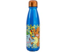 Pokémon aluminium drinkbeker - drinkfles 600 ml - 23.5 cm hoog van Pokémon