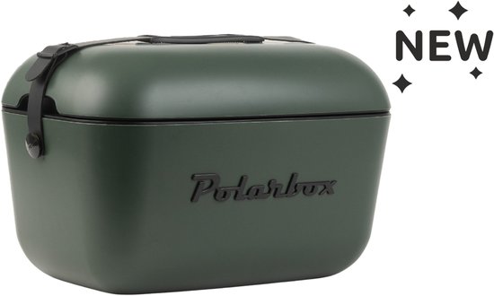 Polarbox Green Forest Black, Thermische doos, 12 l, Zwart, Groen, Polystyreen, 393 mm, 259 mm van Merkloos