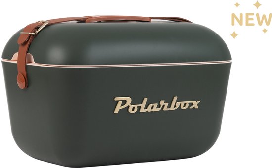 Polarbox Green Forest Gold, Thermische doos, 12 l, Goud, Groen, Polystyreen, 393 mm, 259 mm
