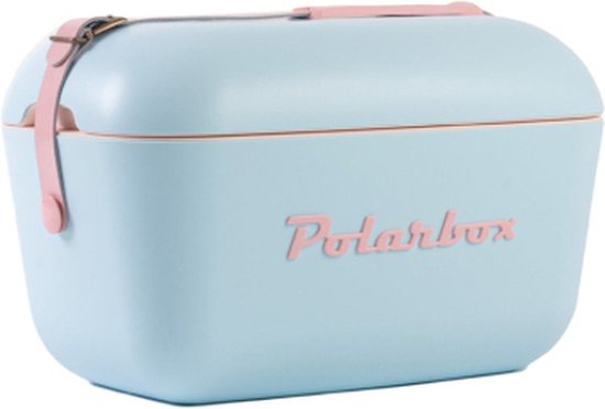 Polarbox Koelbox met Schouderband - Blauw - 12 Liter - 40x26x(H)23cm van Polarbox