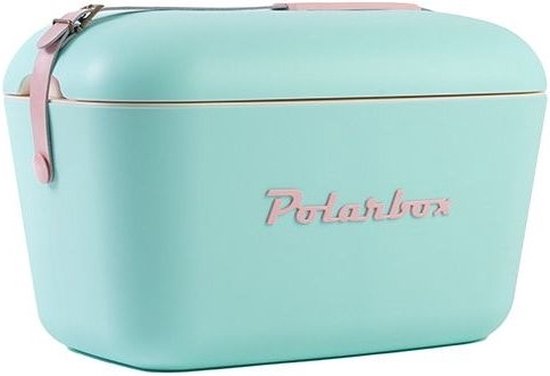 Polarbox Koelbox met Schouderband - Pastelgroen - 12 liter van Polarbox
