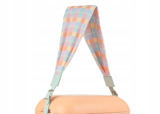Polarbox POP Vichypop Turquoise Tekstiel Koelboxband 9426