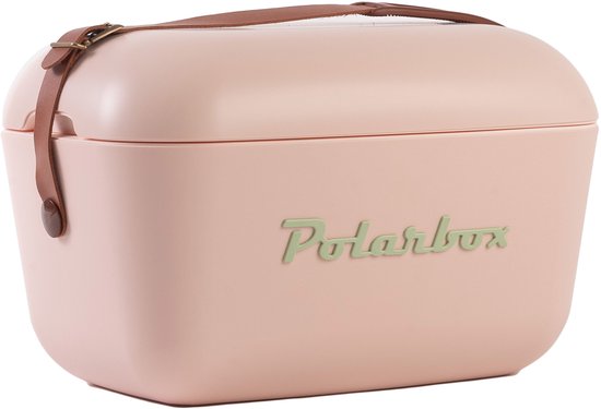 Polarbox Retro Koelbox Nude – 12 Liter Inhoud – Duurzaam Geproduceerd van Merkloos
