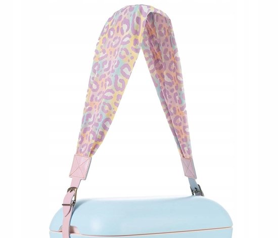 Polarbox Textiel Koelbox Band - Poeder Roze Animal Print van Polarbox