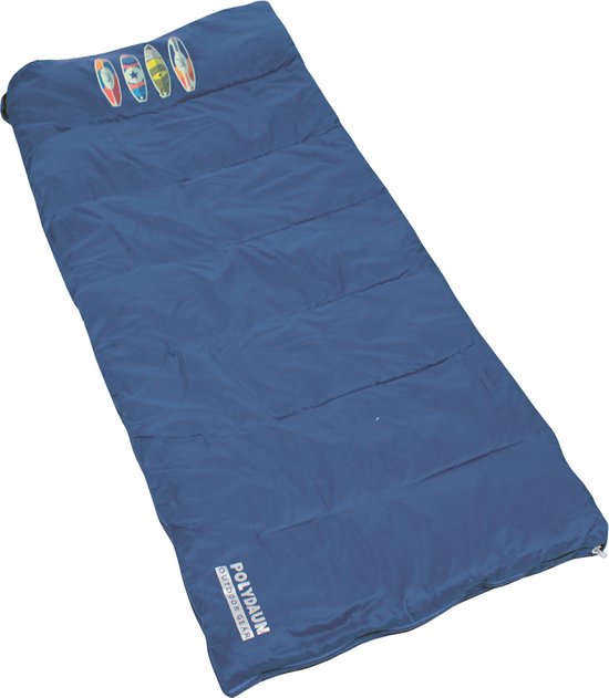 Polydaun Beach house - kinderslaapzak - junior blue - 70x160 cm van Poly