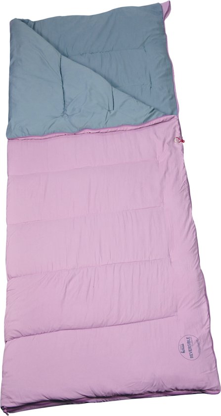 Polydaun Beach House slaapzak REV lila grijs 80x210cm van Polydaun