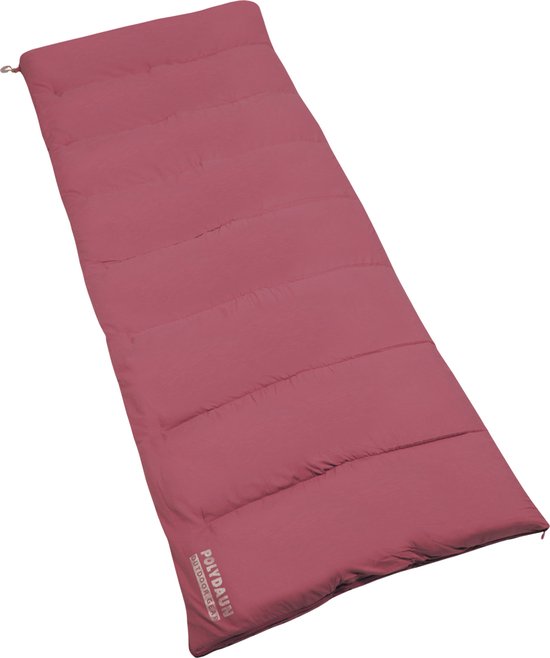 Polydaun Beach house - slaapzak - rood - red/wave - 80x210 cm van Poly