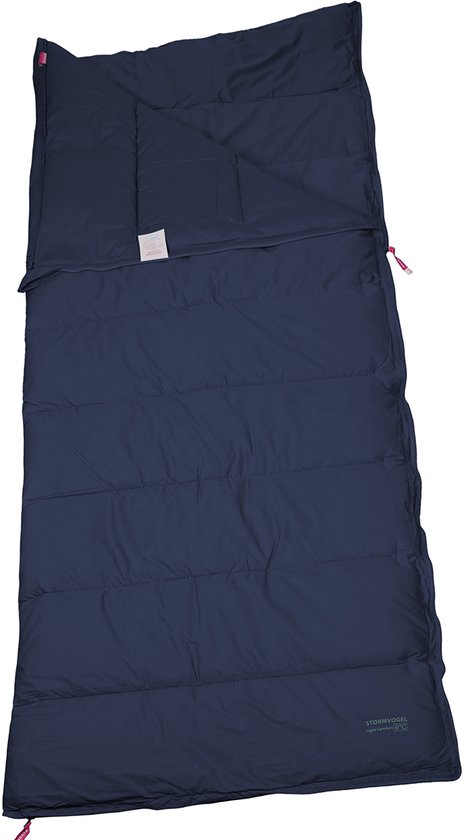Polydaun Stormvogel - slaapzak - Light Comfort - gerecyclede 3D Polarsoft® vulling - navy blauw - 85x210 cm van Polydaun