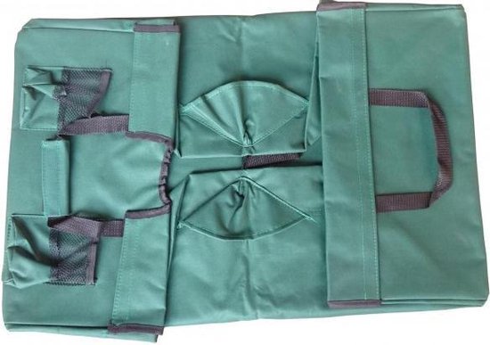 Polyester doek groen voor Bolderkar / Bolderwagen van Poly