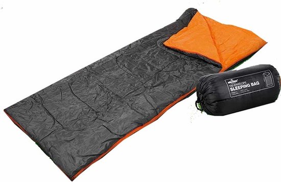 Polyester slaapzak met ritssluiting 170 x 75 cm - Slaapzakken van Poly