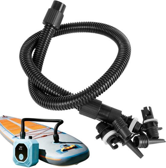 Pomp Adapter Set - Luchtpomp Tool - Watersport Opblazen - Uitgebreid Compatibel - 7-delige Set - Niet gespecificeerd
