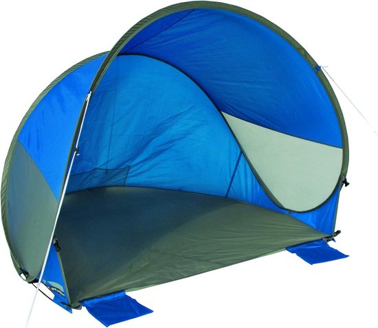 Pop Up Beach Shelter Bluegrey - High Peak Hih8L Palma Beach Tent van POP