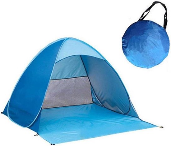 Pop up Beach Tent Shelter - Lightweight Foldable Waterproof Canopy Cabana for Family Camping - SOONHUA Beach Tent van POP