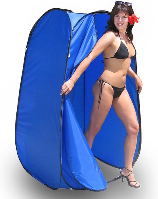 Pop-Up Kleedkamer - draagbare douche en badkameroplossing voor buiten van Merkloos