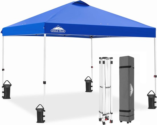 Pop-up luifel tent 3m x 3m - Lichtgewicht en draagbaar van POP