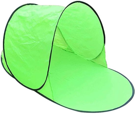Pop-up strandtent draagbare extra lichte strandtent UV-bescherming zonnescherm winddicht zonnescherm voor buiten familie picknick vissen thuis tuin - strandtent stranddag Beach Tent van POP