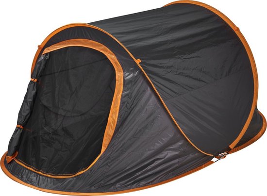 Pop Up Tent 2 Persoons - 220x120x95 cm – Waterdicht 3000 mm – Lichtgewicht Festival Tent –PU-Coating van Merkloos