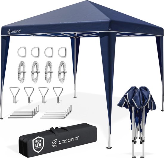 Pop-Up Tent 3x3 voor Buiten Feesten en Evenementen - Vouwbare Party Tent met Draagtas van POP