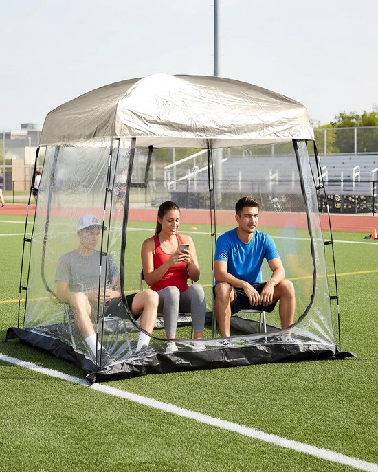 Pop-up Tent - Koepeltent Bubble - Buitenactiviteiten Genieten - 360 Graden Zicht - 200 x 145 x 190 cm - Transparant