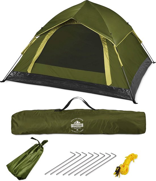 Pop up tent Trini camping premium kwaliteit, gemakkelijk te installeren van POP
