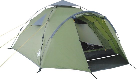 Pop Up Tent voor 3-4 Personen | Waterdichte & Winddichte Familie Tent | Ideaal voor Camping, Festivals & Reizen | Ultralicht en Robuust met Snelle Opbouw van POP