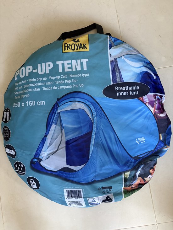 Pop up tent