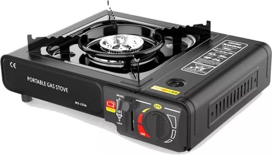 Portable GAS Stove - Camping kooktoestel - Kookbrander - Outdoor Camping Cooking Fireplace - Gasbranders - kookstel - Draagbaar Gasfornuis - Barbecue Camping BBQ van Merkloos