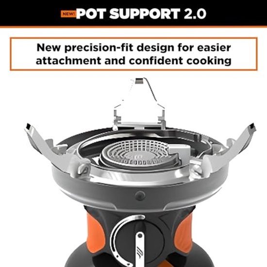 Pot Support 2.0 voor Jetboil Kachels - Opvouwbare Steunarmen voor Koken in de Buitenlucht