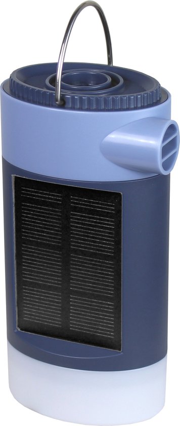 POWERplus Seagull Solar USB oplaadbare camping lantaarn (warm wit licht) - luchtpomp - powerbank van Powerplus