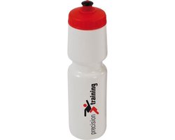 Precision - Bidon - Wit/rood - 750 ML - 25,9 X 6,8 centimeter van Precision