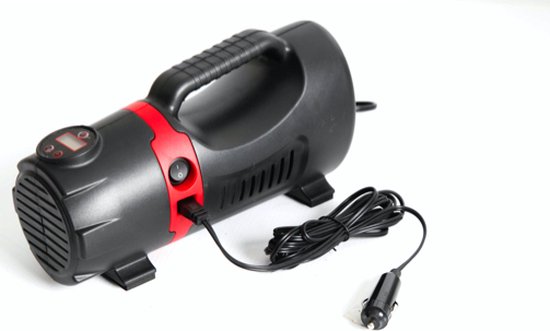 Precision elektrische luchtcompressor 12V DC & 230V AC - elektrische ballenpomp van VONROC