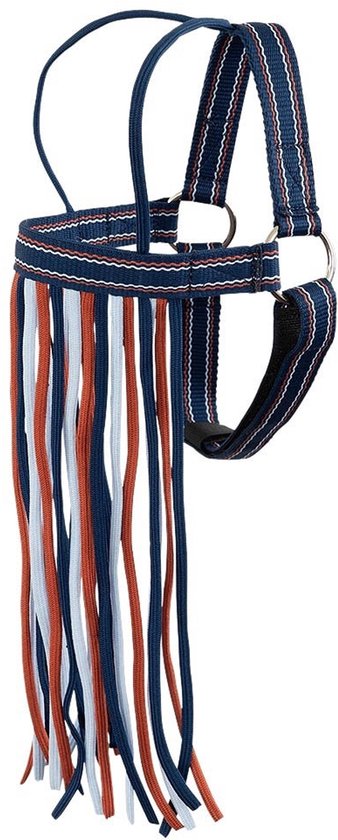 Premiere XS Vliegenfrontriem Halster Estate Blue Shetland Blauw