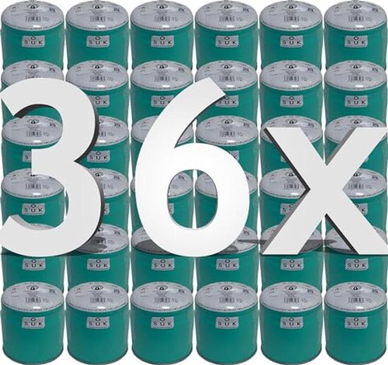 Premium gaspatronen 190 g voor kamperen en outdoor activiteiten van Merkloos