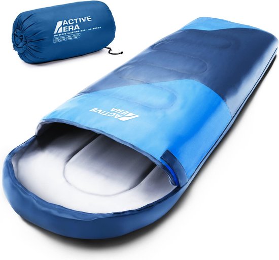 Premium mummieslaapzak 250 GSM, slaapzak winter en zomer, 0 °C tot 15 °C, binnen en buiten, camping, festivals, slaapzak, waterafstotend, ultralicht, kleine verpakkingsmaat van Forceatt