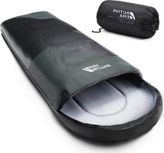 Premium Slaapzak Volwassenen & Kinderen - Warme 3-4 Seizoenen Waterdichte Lichtgewicht Slaapzak voor Mannen Vrouwen Kamperen Festivals & Buitenshuis met Compressiezak van TechRise