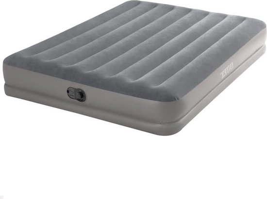 Prestige Mid-Rise Airbed with USB Pump - Intex 64114 - 2 Person - 152 cm x 203 cm x 30 cm van Intex